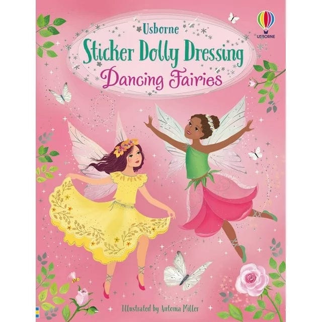 Usborne Activity Books Sticker Dolly Dressing Dancing Fairies