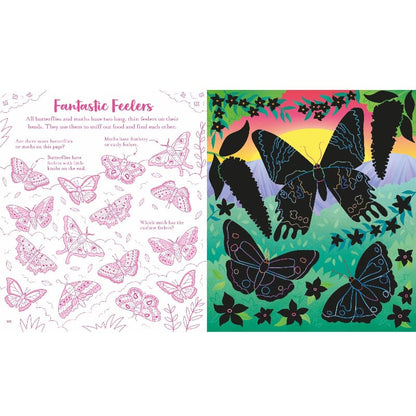 Usborne Activity Books Usborne Scratch Activities Butterflies