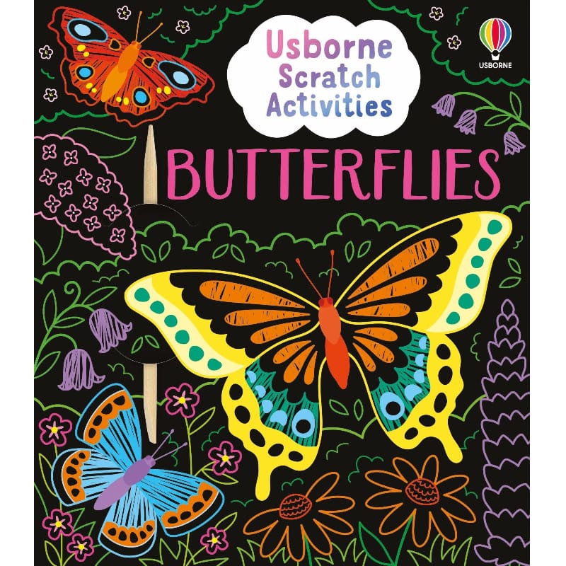 Usborne Activity Books Usborne Scratch Activities Butterflies