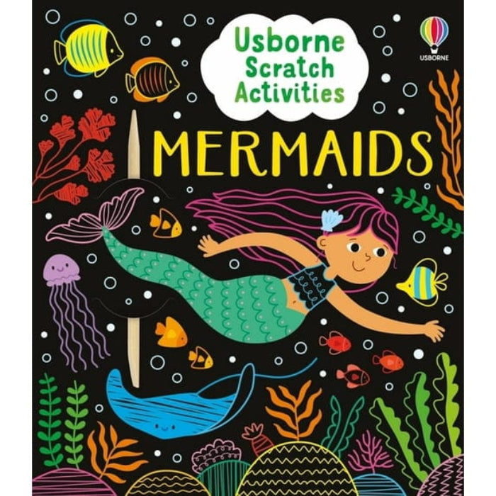 Usborne Activity Books Usborne Scratch Activities Mermaids