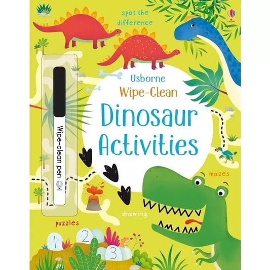 Usborne Activity Books Wipe Clean - Dinosaur Activities