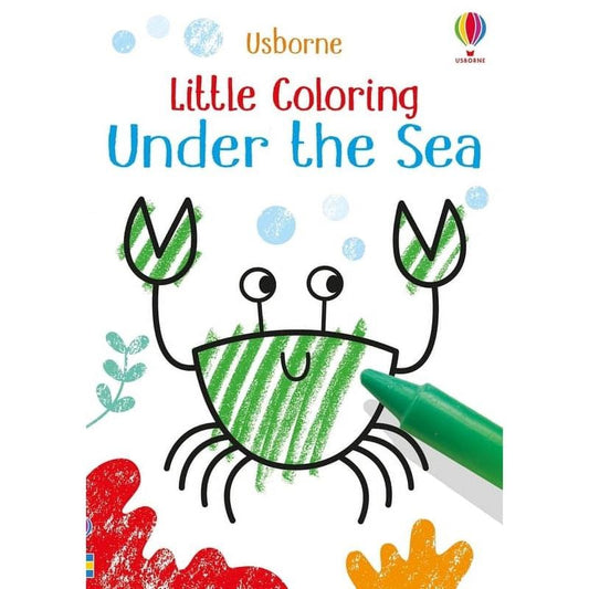 Usborne Coloring & Painting Books Default Little Coloring Under the Sea Book