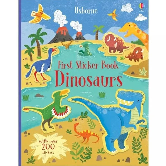 Usborne Default First Sticker Book Dinosaurs