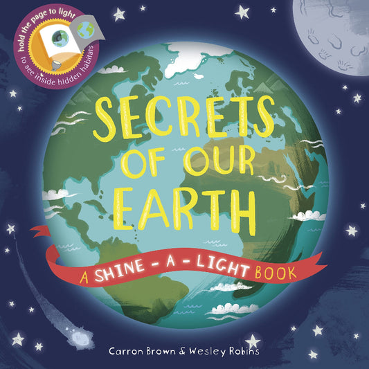Usborne Hardcover Books Secrets of Our Earth: A Shine-A-Light Book