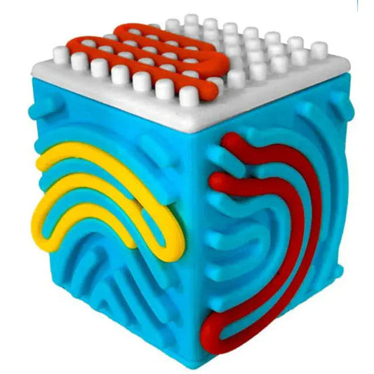 Watchitude Fidget Toys Silly Tube Cube (Assorted Colors)