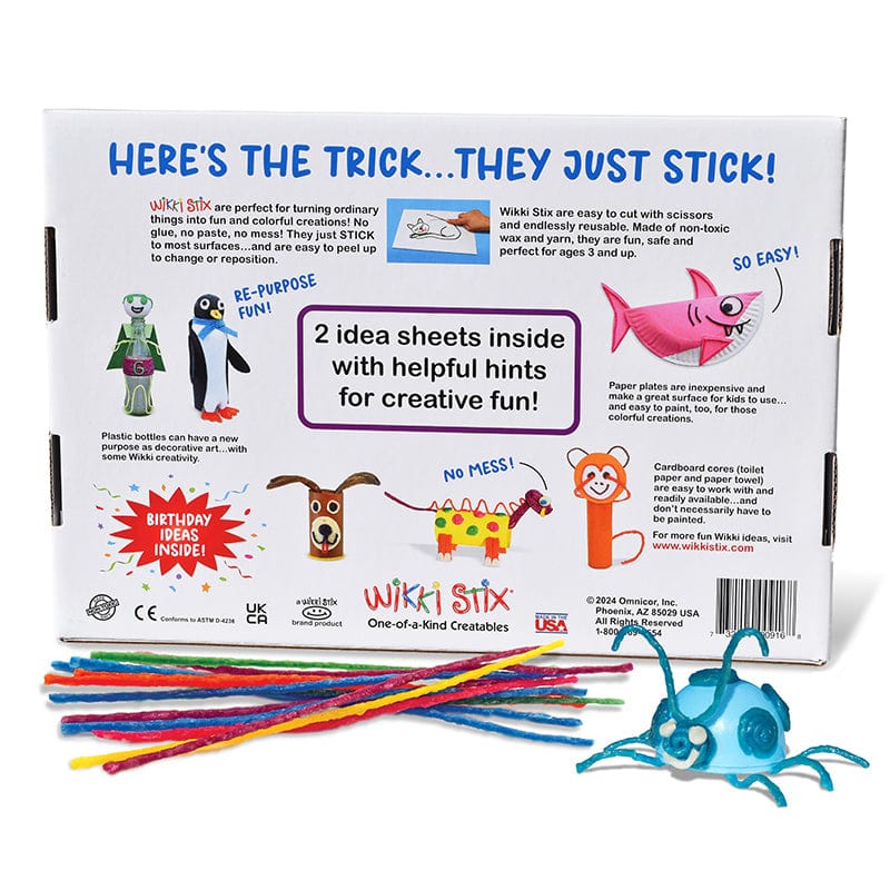 Wikki Stix Art & Craft Activity Kits Wikki Stix: Creative Fun Kit (HERZL)
