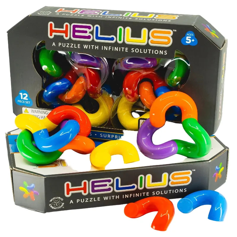 Wikurio Creations Brain Teaser Games Helius Puzzle
