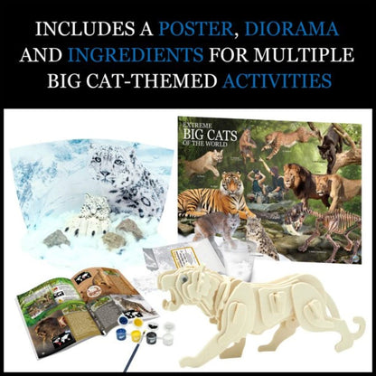 Wild Environmental Science STEM Toys Wild Environmental Science: Extreame Big Cats of the World