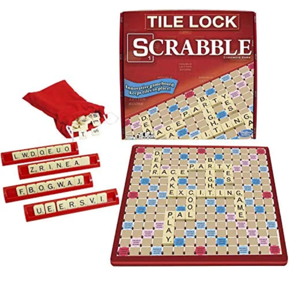 Winning Moves Brain Teaser Games Scrabble Tile Lock