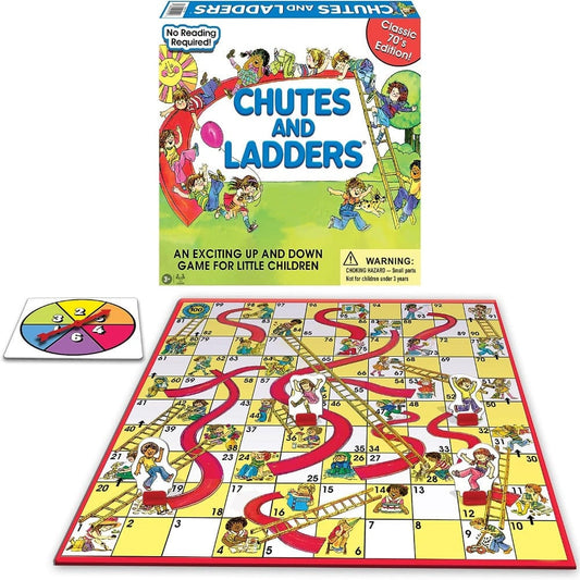 Winning Moves Classic Games Classic Chutes and Ladders