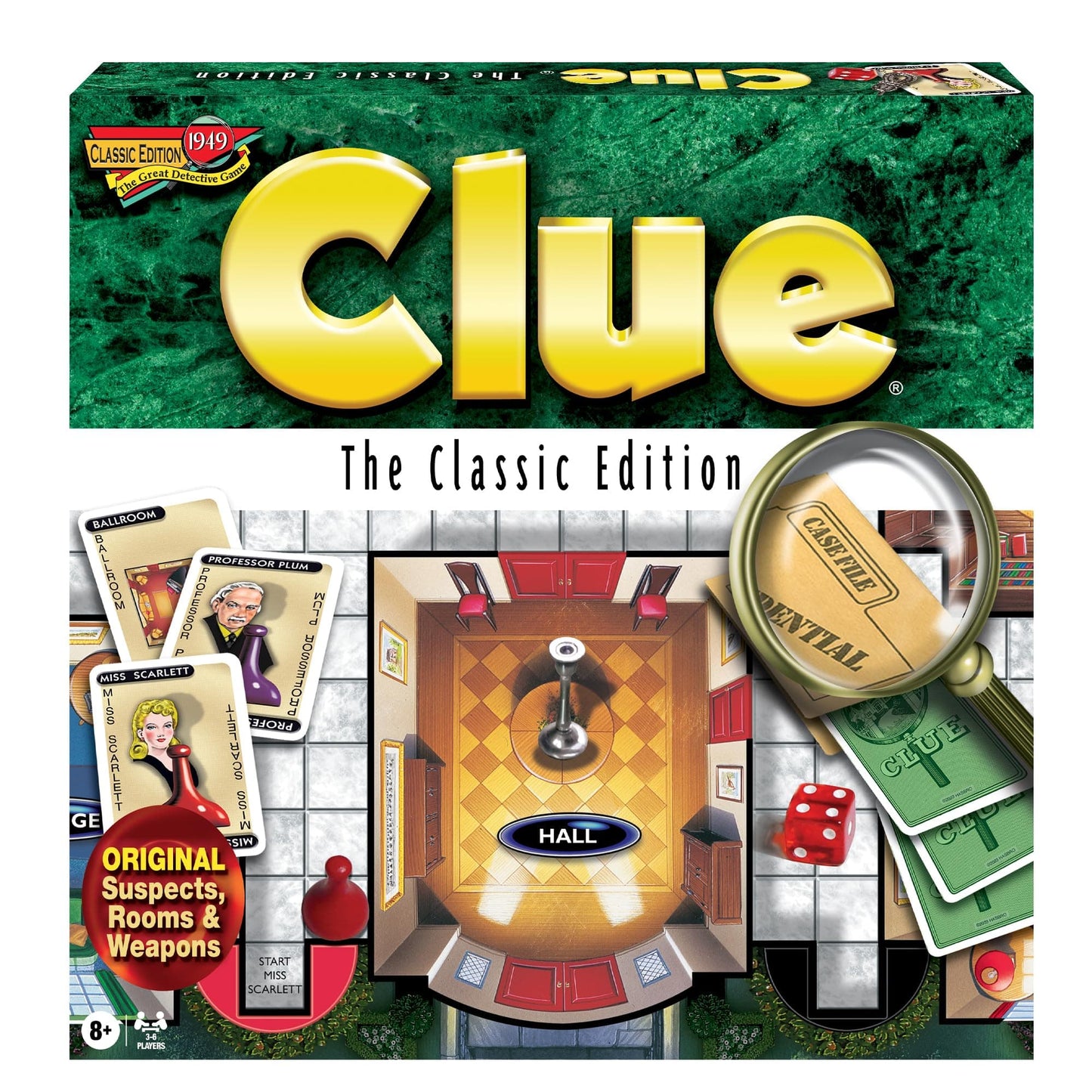 Winning Moves Classic Games Clue The Classic Edition