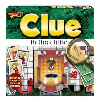 Winning Moves Classic Games Clue The Classic Edition