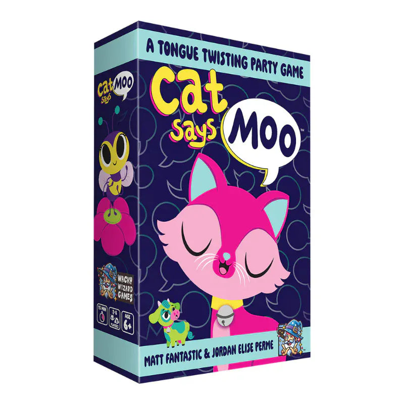 Wise Wizard Games Card Games Cat Says Moo