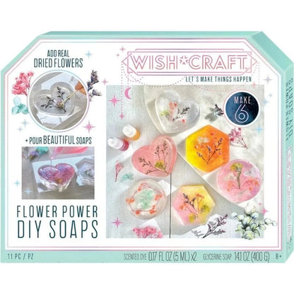 Wish Craft Art & Craft Activity Kits Flower Power DIY Soaps