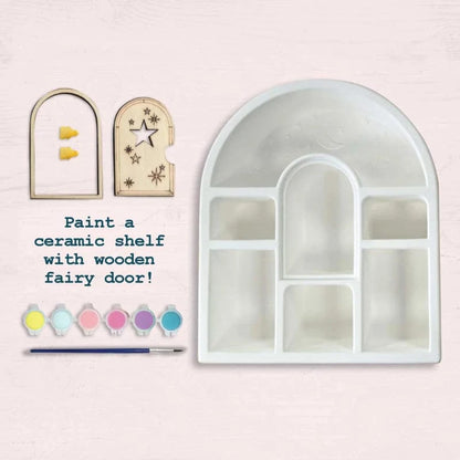 Wish Craft Coloring & Painting Kits Paint A Curio Shelf