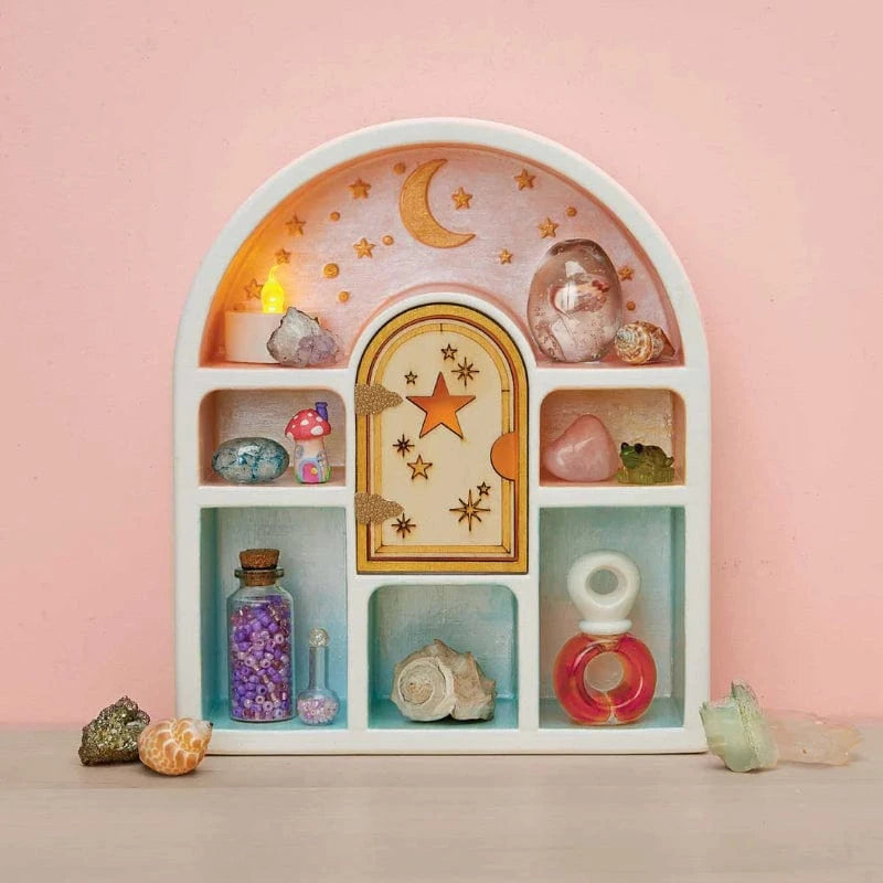 Wish Craft Coloring & Painting Kits Paint A Curio Shelf