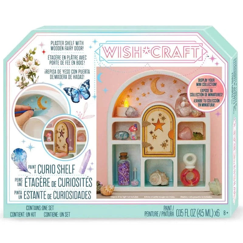 Wish Craft Coloring & Painting Kits Paint A Curio Shelf