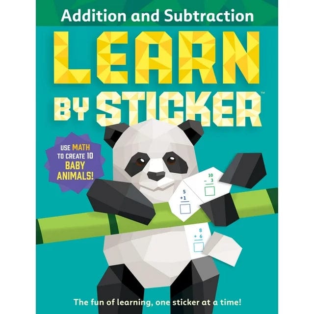 Workman Publishing Co Activity Books Default Learn by Sticker: Addition and Subtraction