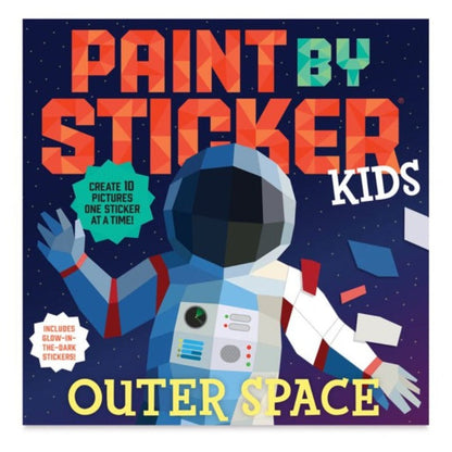 Workman Publishing Co Activity Books Paint by Sticker Kids - Outer Space