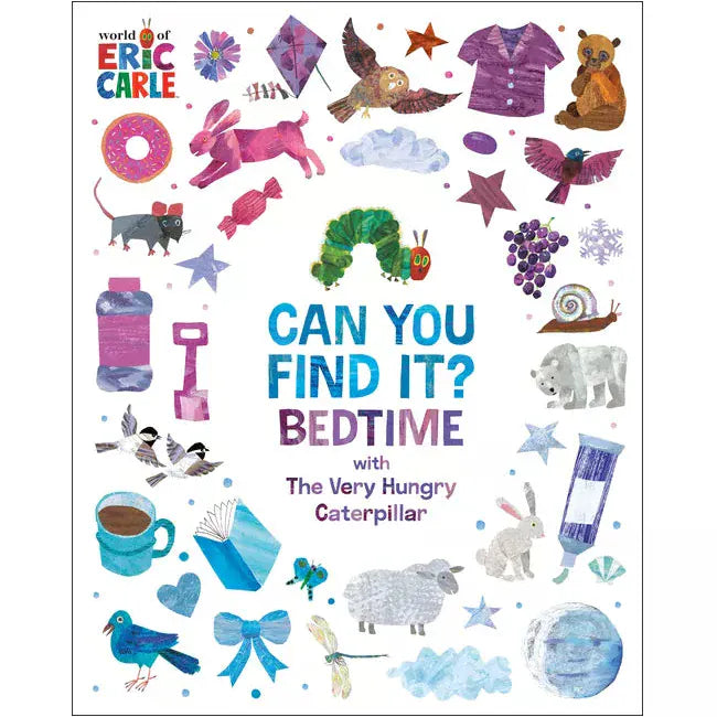 World of Eric Carle Board Books Can You Find It? Bedtime with The Very Hungry Caterpillar