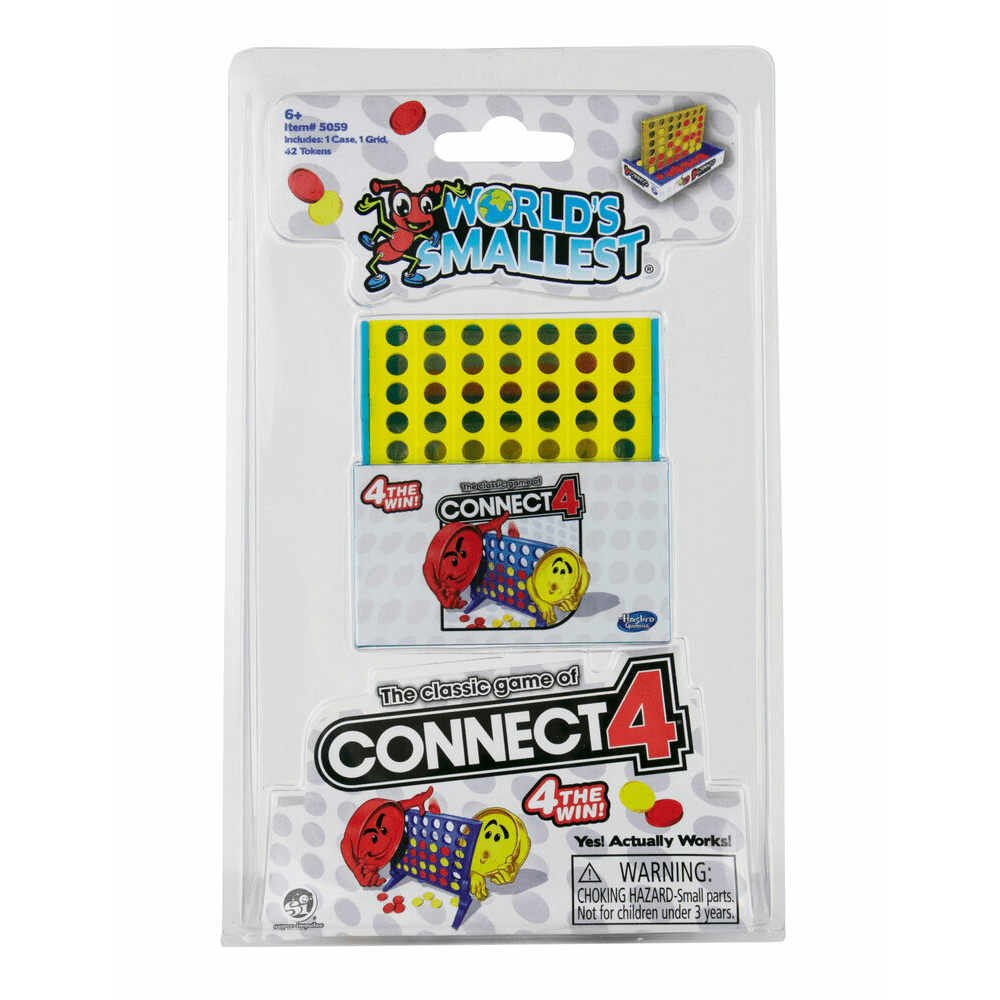 World's Smallest Gift Default World's Smallest Connect 4 Game