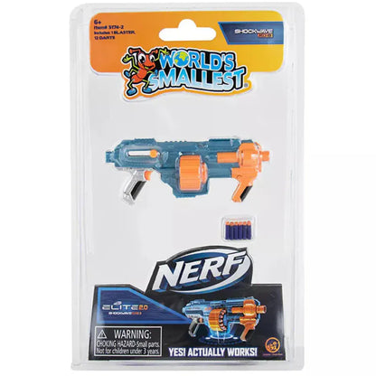 World's Smallest Gift World's Smallest - Nerf Elite 2.0 Blasters (Assorted Styles)