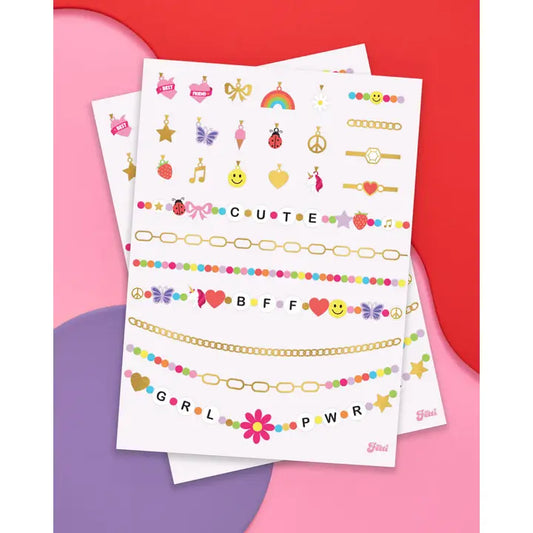 xo Fetti Temporary Tattoos Wrist Candy Temporary Tattoos