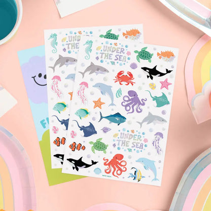 xo Fetti Under the Sea Temporary Tattoos