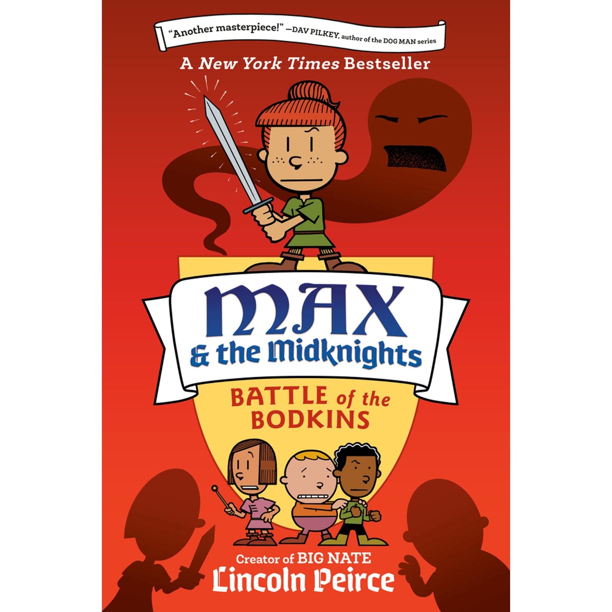 Yearling Publishing Graphic Novel Books Default Max and the Midknights: Battle of the Bodkins