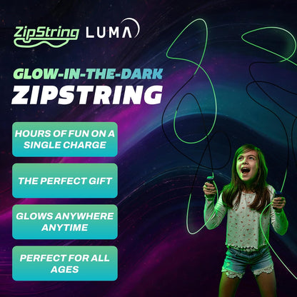 ZipString Fidget Toys ZipString - Luma 3 String Pack (Black & White)