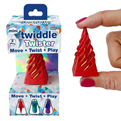 Zorbitz Fidget Toys Mini Twiddle Twister (Assorted Colors)