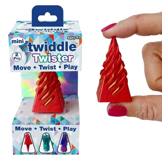 Zorbitz Fidget Toys Mini Twiddle Twister (Assorted Colors)